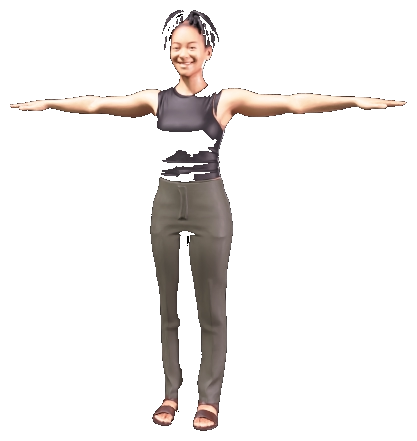 Your 3D avatar from a Pima body scan
